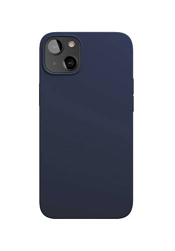 Чехол для смартфона vlp Silicone case with MagSafe для iPhone 13 mini, темно-синий